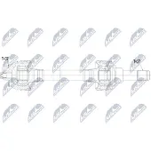 NTY NPW-BM-237 Aandrijfas