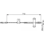 Bosch Trekkabel, parkeerrem 1 987 482 877