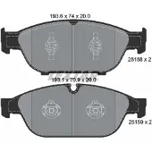 Textar 2515802 Remblokken