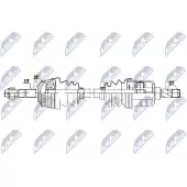 NTY Aandrijfas NPW-PL-163