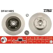 TRW DF4414BS Remschijf