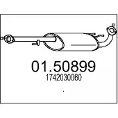 MTS Middendemper 01.50899