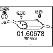 MTS 01.60678 Einddemper