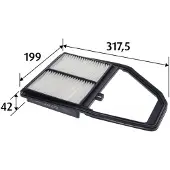 Valeo 585225 Luchtfilter