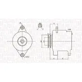 MAGNETI MARELLI Dynamo / Alternator 063731615010