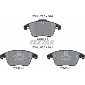 Textar 2433205 Remblokken