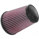 K&N Universal Tapered Filter 3.125in Flange ID x 5in Base OD x 3.5in Top OD x 6in Height