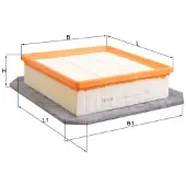 Knecht 154070545207 Luchtfilter