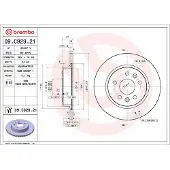 Brembo Remschijf 09.C929.21, 1 stuk