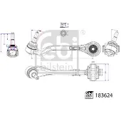 FEBI BILSTEIN Draagarm, wielophanging 183624