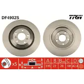 TRW Remschijf DF4902S