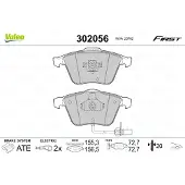 Valeo 302056 Remblokken