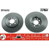 TRW DF4202 Remschijf