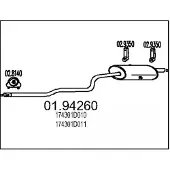 MTS Einddemper 01.94260
