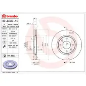 Brembo Remschijf 09.6932.11