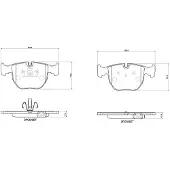 Brembo Remblokkenset, schijfrem P 06 118