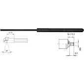 METZGER 2110337 Gasveer achterklep