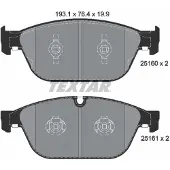 Textar Remblokset 2516002, voor
