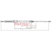 METZGER Kabel, parkeerrem 10.7626
