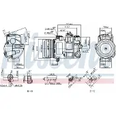 Nissens Compressor airconditioning 890696