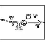 MTS 01.63740 Einddemper