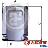 AUTOFREN SEINSA D025316 Zuiger, remklauw