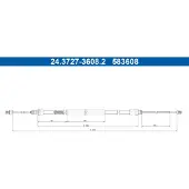 Ate 24.3727-3608.2 Handremkabel