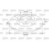 Valeo 675405 Remschijf