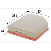 Valeo Luchtfilter 585893