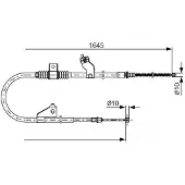 Bosch 1 987 482 275 Handremkabel