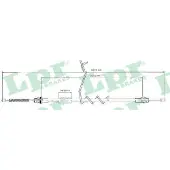 LPR C0294B Handremkabel