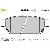 Valeo 301844 Remblokken