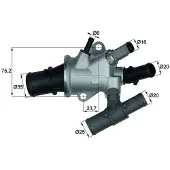 MAHLE ORIGINAL TI 168 88 Thermostaat, koelvloeistof