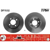 TRW DF1532 Remschijf