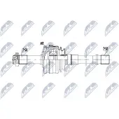 NTY Aandrijfas NPW-ME-203