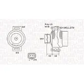 MAGNETI MARELLI 063731740010 Dynamo / Alternator