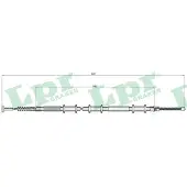 LPR C0470B Handremkabel