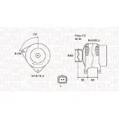 MAGNETI MARELLI 063731637010 Dynamo / Alternator