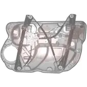 VAN WEZEL RAAMMECHANISME RECHTS VOOR ELEKTRISCH zonder MOTOR 4-deurs VW Polo 9N Met Paneel 5827266 Van Wezel voor o.a. VOLKSWAGEN