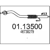 MTS Uitlaatpijp 01.13500