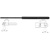 METZGER 2110422 Gasveer achterklep