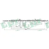 LPR C0320B Handremkabel