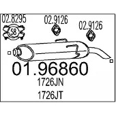 MTS 01.96860 Einddemper