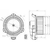 NRF Binnenventilator 34296