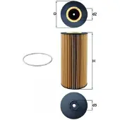 MAHLE ORIGINAL Oliefilter OX 348D