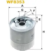 WIX FILTERS WF8353 Brandstoffilter