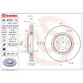 Brembo Remschijf 09.A757.11