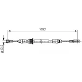 Bosch Kabel, parkeerrem 1 987 482 548