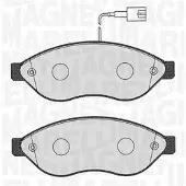 MAGNETI MARELLI Remblokkenset, schijfrem 363916060642