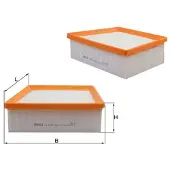 Knecht LX 4638 Luchtfilter